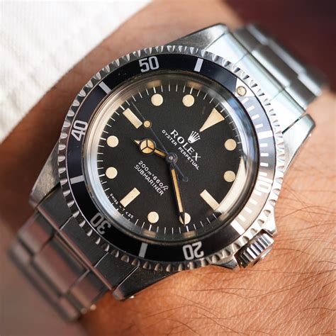 rolex 5513 matte dial variations|rolex submariner 5513 price.